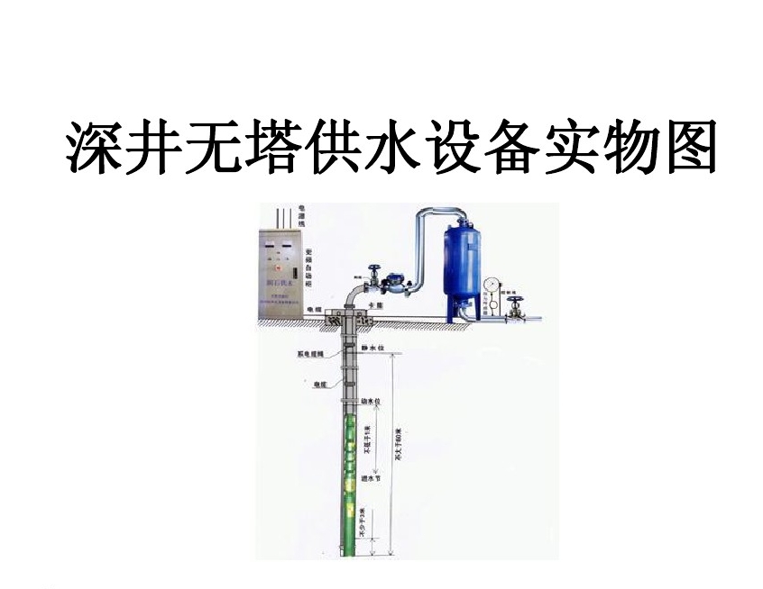 峡江县井泵无塔式供水设备